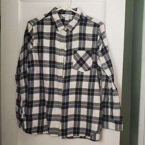 EUC women's Old Navy flannel shirt large